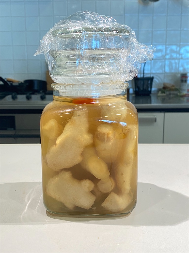 新生姜, 泡姜, 泡菜生姜, 泡菜新生姜, つくりかた, レシピ