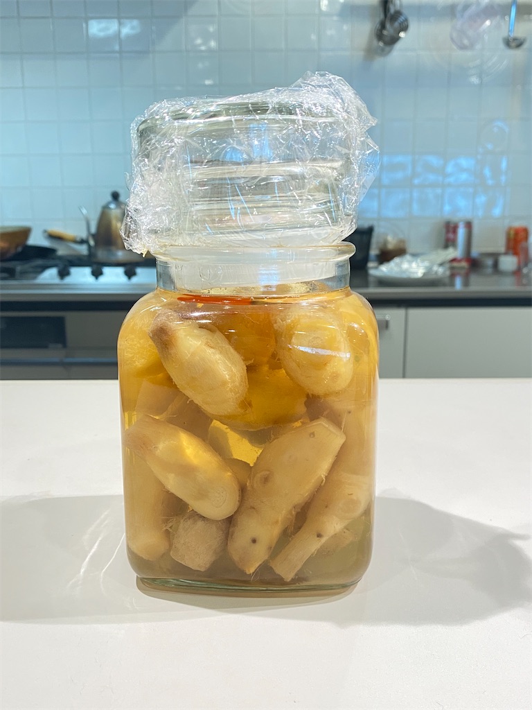 新生姜, 泡姜, 泡菜生姜, 泡菜新生姜, つくりかた, レシピ