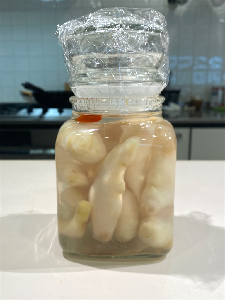 新生姜, 泡姜, 泡菜生姜, 泡菜新生姜, つくりかた, レシピ