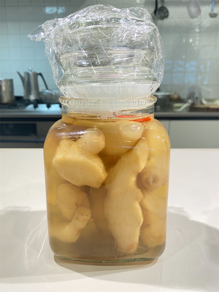 新生姜, 泡姜, 泡菜生姜, 泡菜新生姜, つくりかた, レシピ