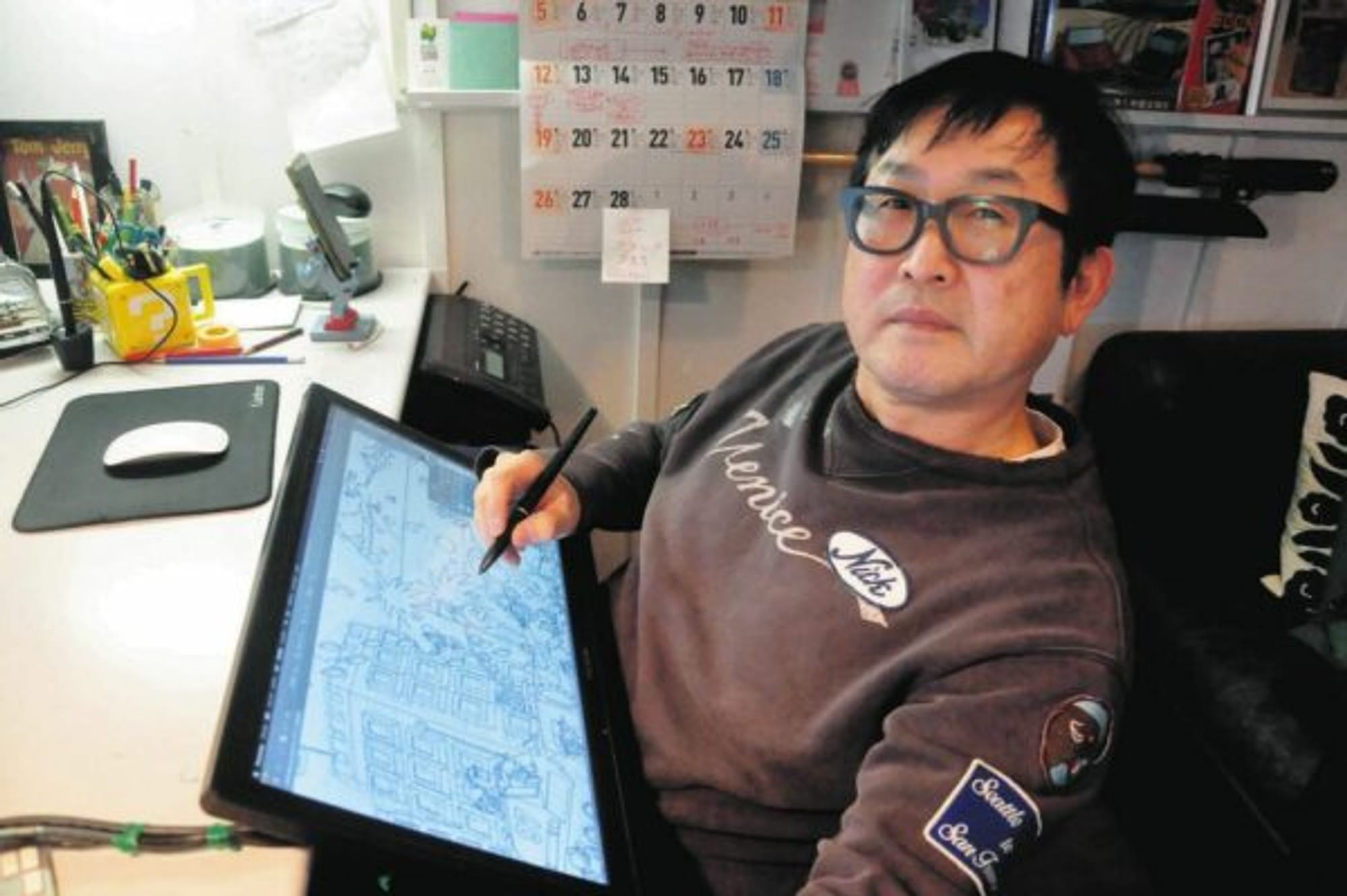如今的松山先生