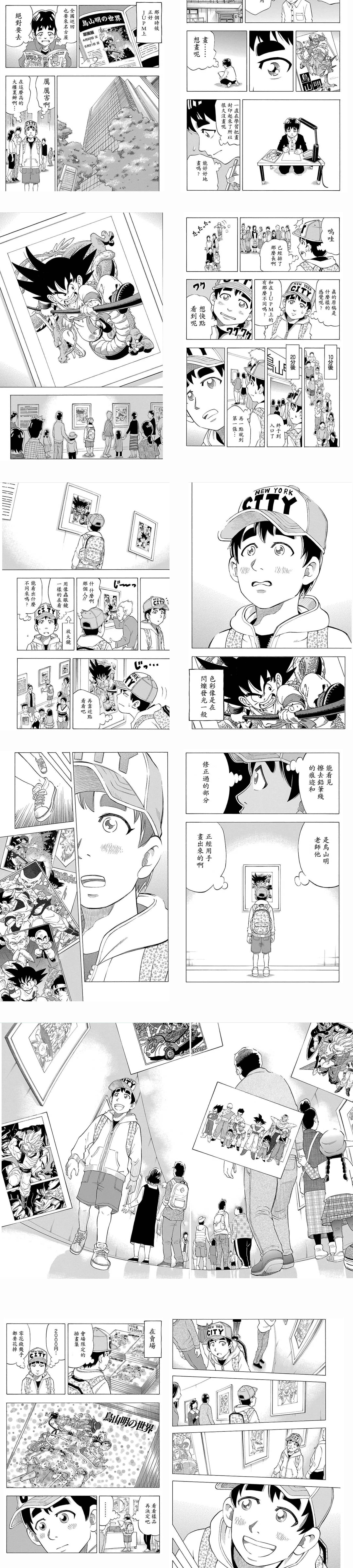 1995年6月，棚园正一参观名古屋举办的鸟山明展