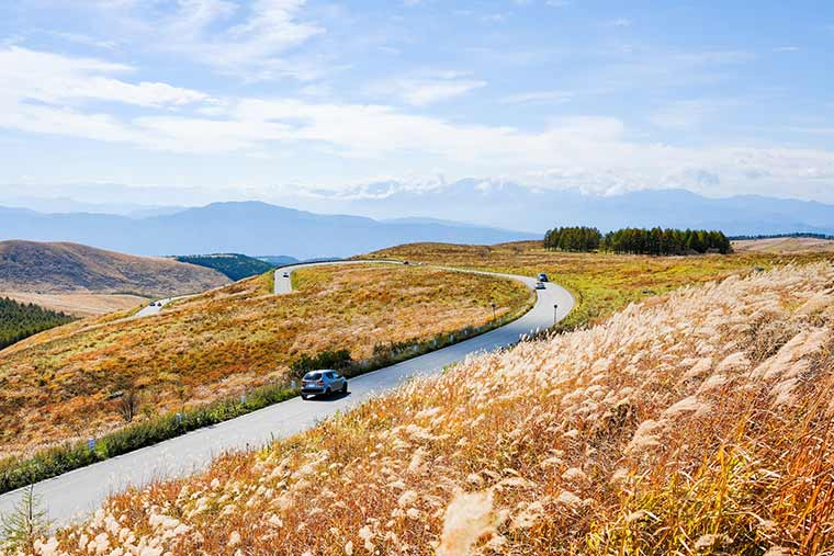 ビーナスライン 車山高原付近