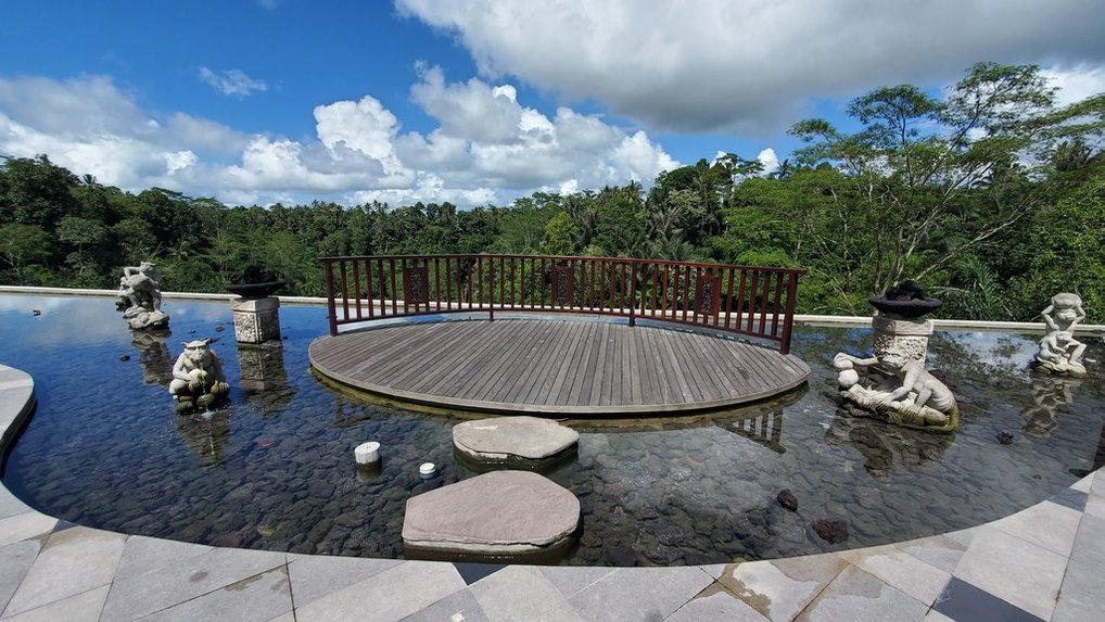 landscape from cicada resort bali ubud