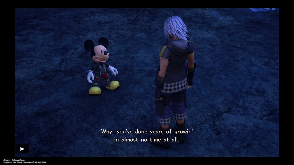 Kingdom Hearts3 ミッキーマウスが可愛い 好き家の長い文章置き場