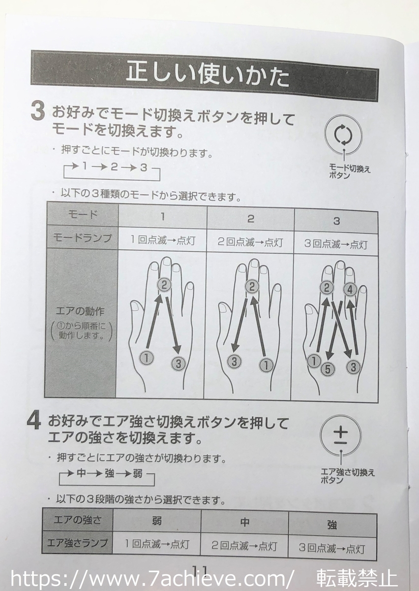 ハンドマッサージ　ハンドマッサージ器　ハンドマッサージ機　ハンドマッサージャー　おすすめ　効果　口コミ　breo iPalm2 BRP-3000　人気
