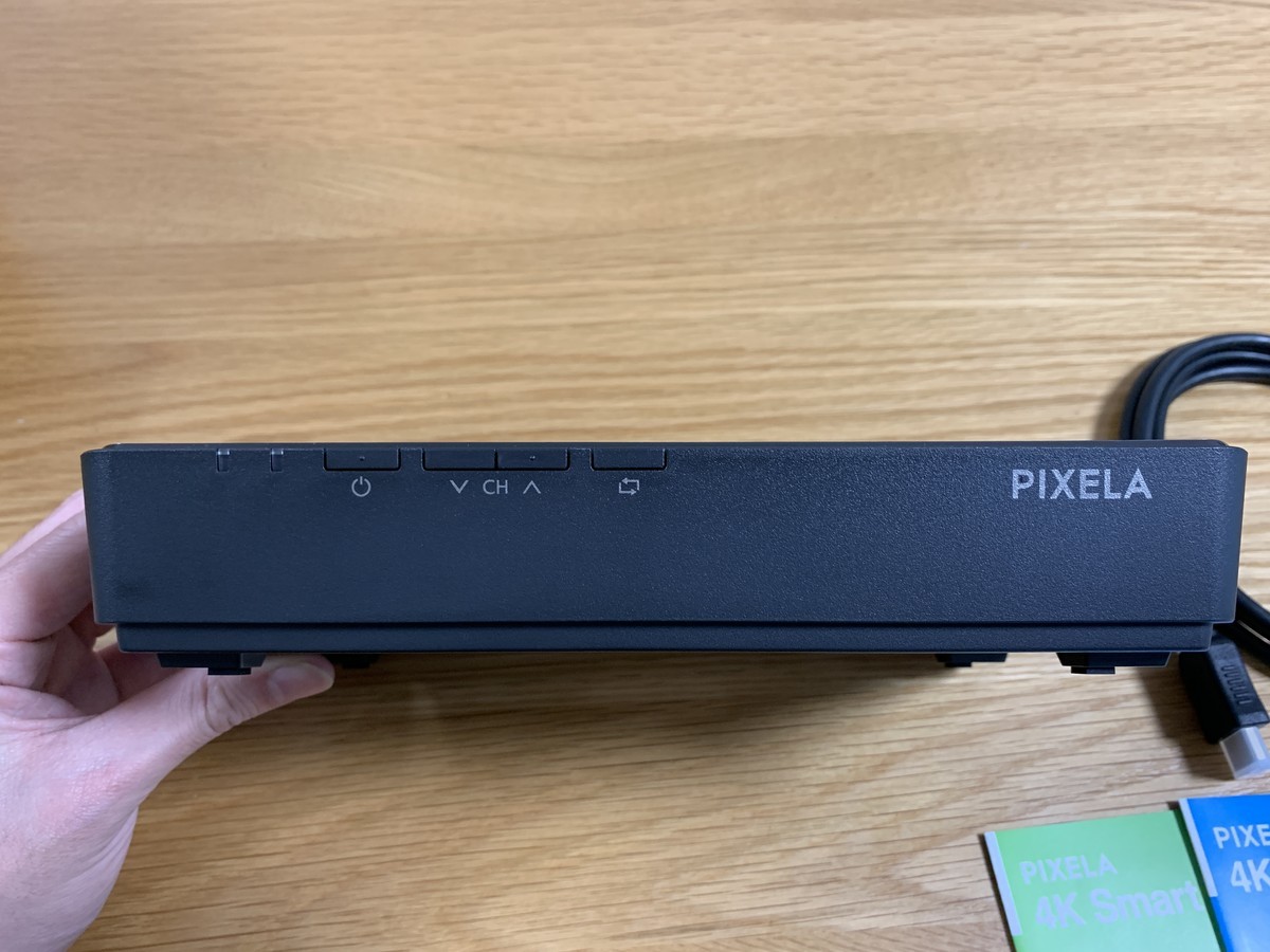 PCモニターでテレビを視聴 格安4Kチューナー ピクセラ 4K Smart Tuner