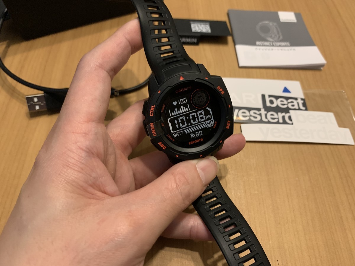 GARMIN(ガーミン) Instinct eSports Edition OBSでゲーム配信画面に
