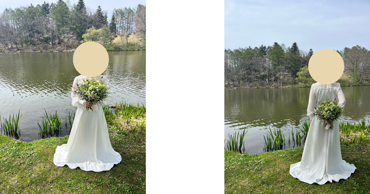 FURNAドレス XS （FURNA SOLALA ウェディングドレス 結婚式 前