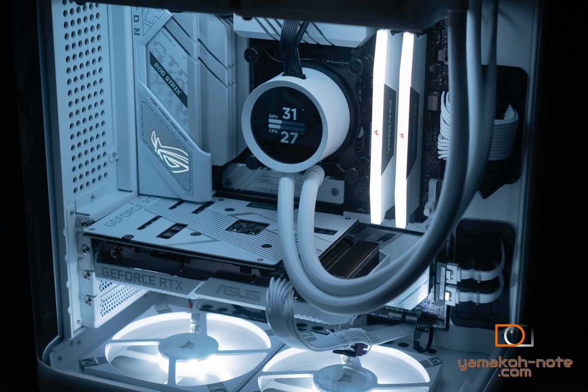 Jonsbo TK-1】曲面ガラス搭載Micro ATXケースで白PCを組む - Yamakohの