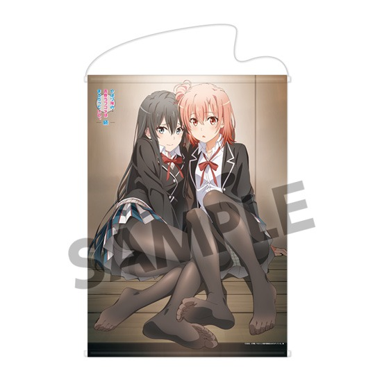 一色いろは(スクールガールver.) 等身大タペストリー 俺ガイル続