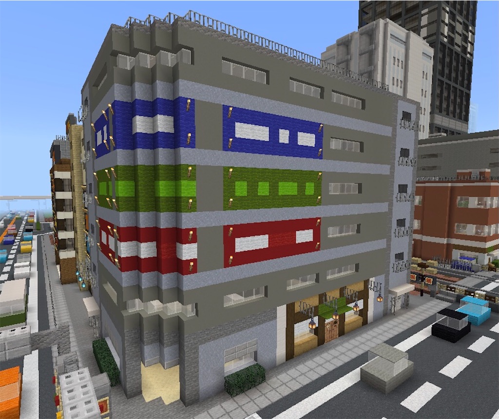 雑居ビル群を作る Minecraft 37 Yo Craft ヨークラフト