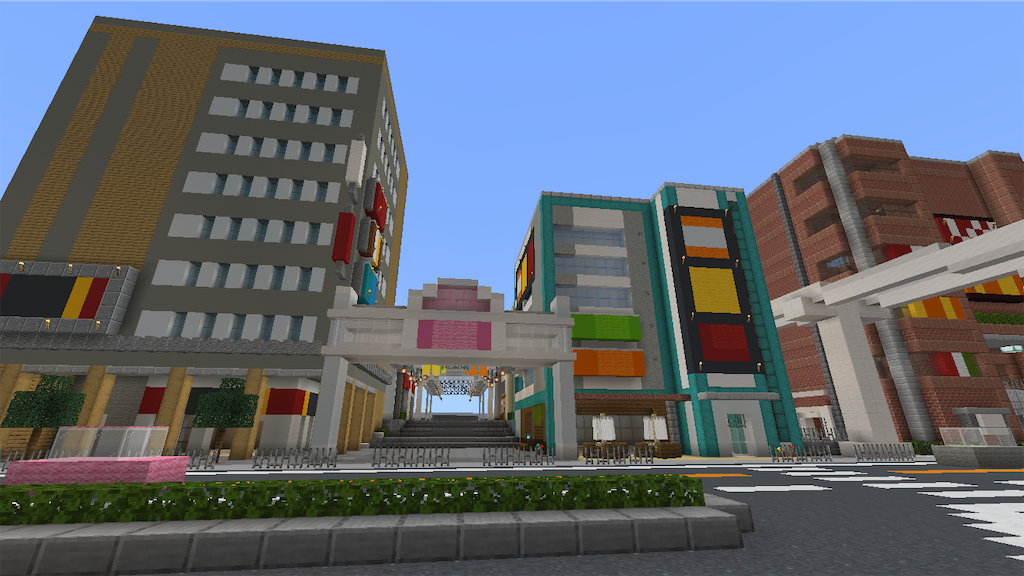 商店街を作る Part1 Minecraft 44 Yo Craft ヨークラフト