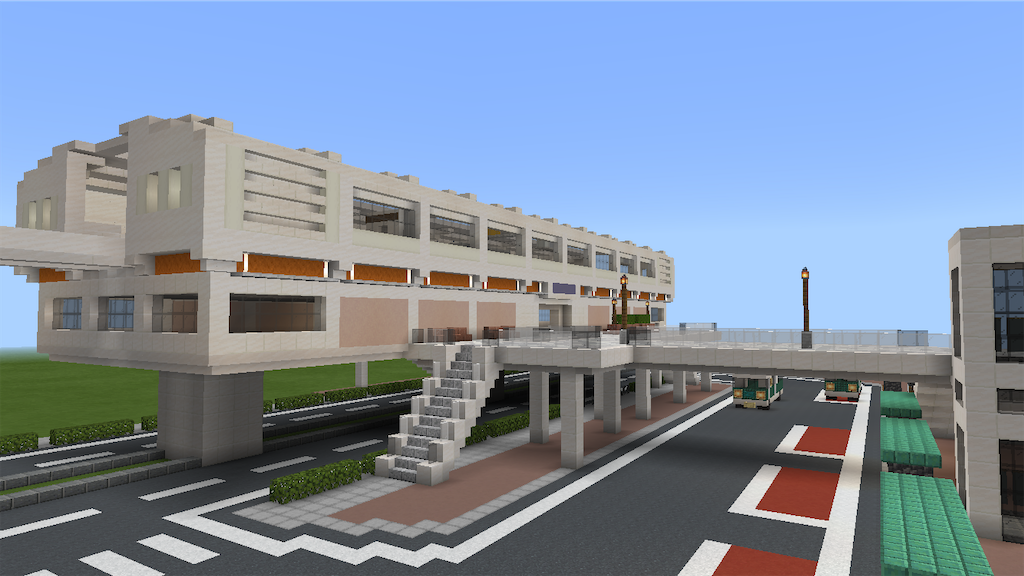 マイクラでモノレールの新駅を作る Minecraft 72 Yo Craft ヨークラフト