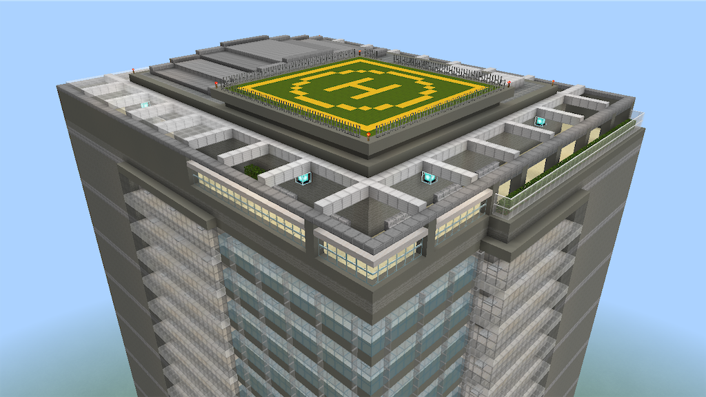 マイクラで高層ビルを作る Minecraft 74 Yo Craft ヨークラフト