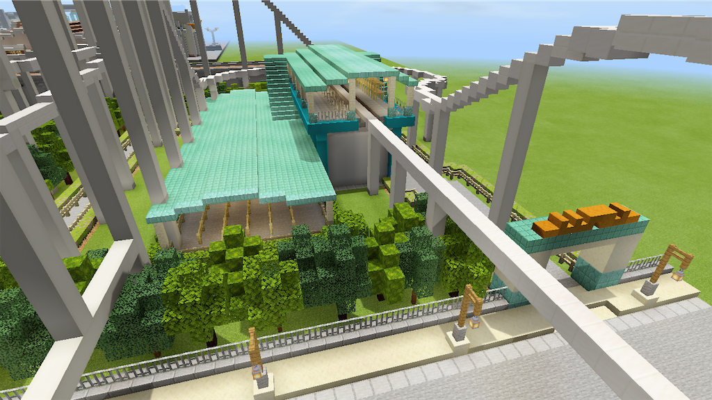 マイクラで遊園地を作る Part4 ジェットコースター制作 Minecraft 78 Yo Craft ヨークラフト マイクラで遊園地を作る Part4 ジェットコースター制作 Minecraft 78 Yo Craft ヨークラフト