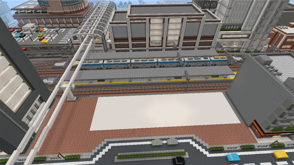 マイクラで 駅ビルを建て替える Minecraft 86 Yo Craft ヨークラフト
