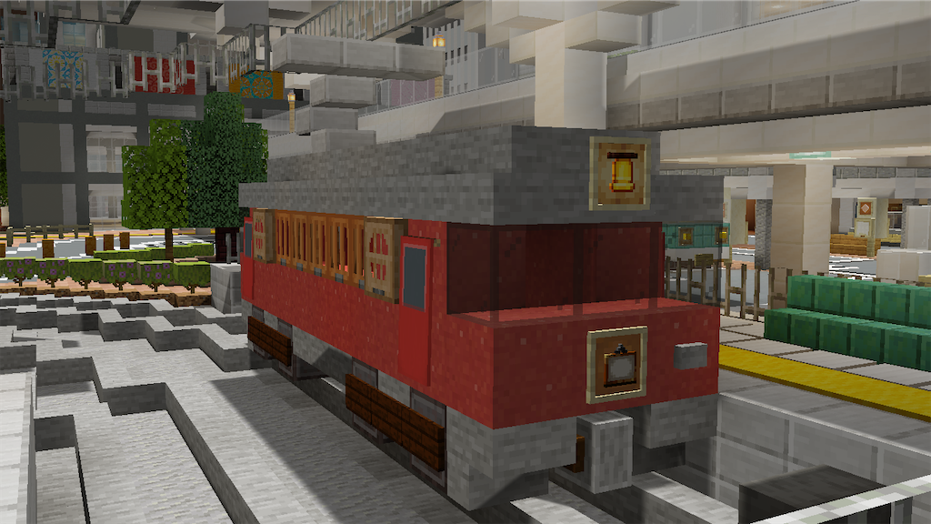 マイクラで路面電車を作る Minecraft Yo Craft ヨークラフト