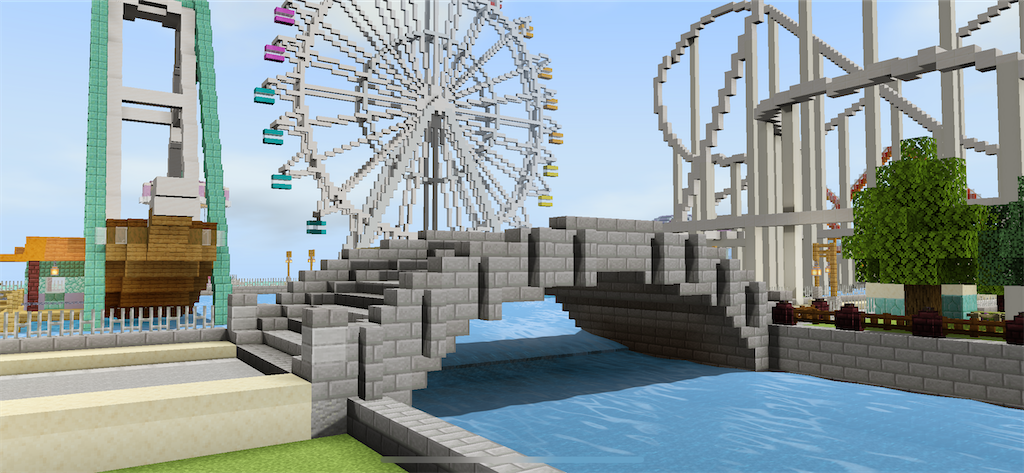 アーチ橋 マイクラで石橋を作る Minecraft 159 Yo Craft ヨークラフト
