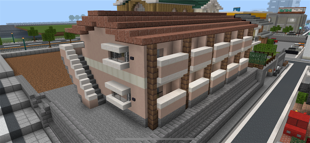 無難に マイクラでアパートを作る Minecraft 175 Yo Craft ヨークラフト