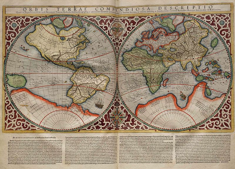 世界地図の歴史 大航海時代以降編 - YoFu's Taravel Blog
