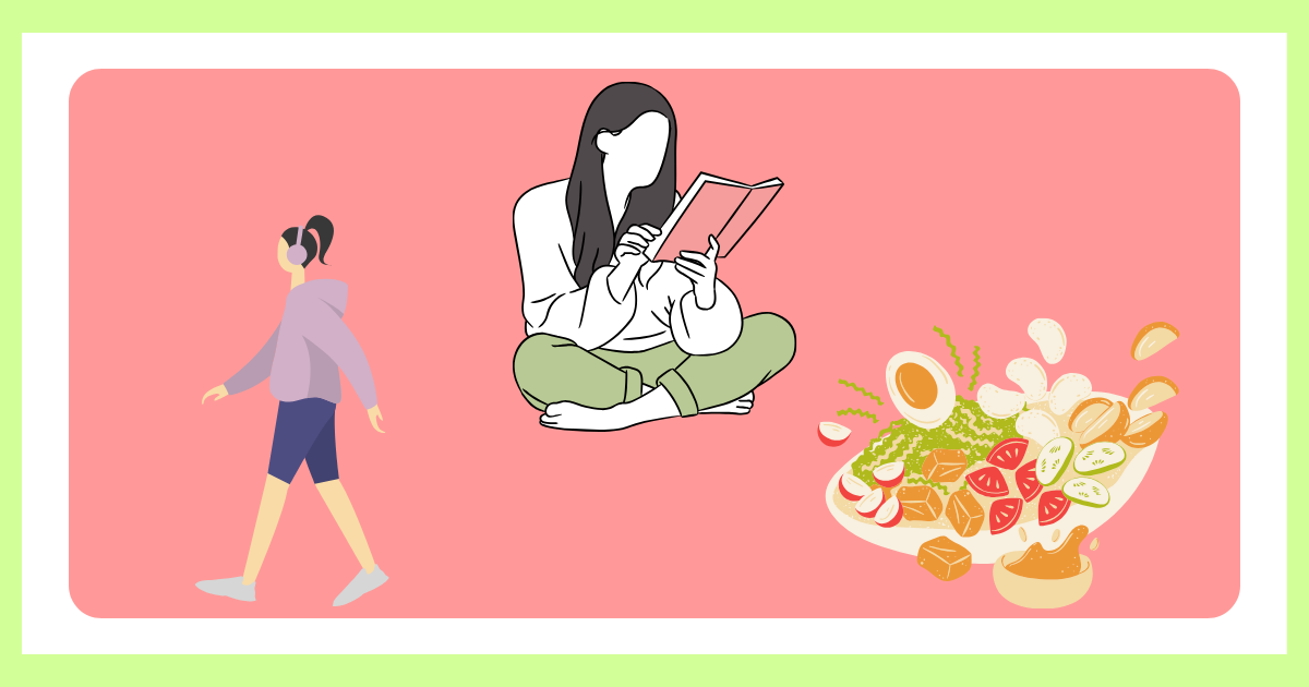 手軽に楽しめる大人の趣味3選:読書と散歩とおうち料理