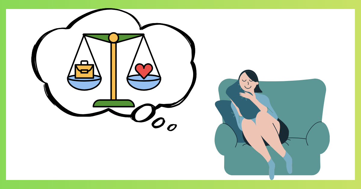 休息してワークライフバランスを充実させよう