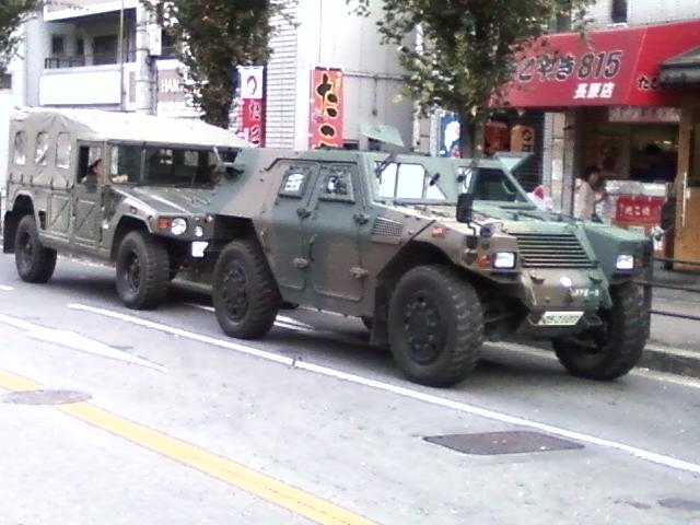 陸上自衛隊・装甲車