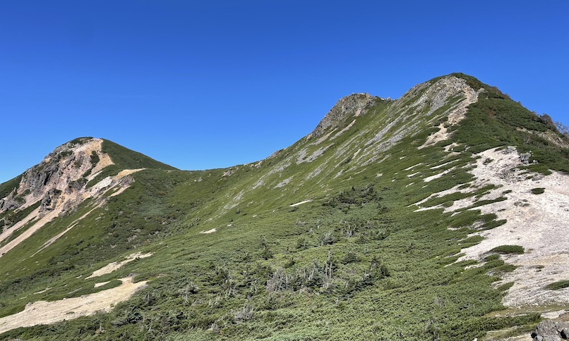 天狗岳：八ヶ岳縦走2日目、赤岳天望荘から渋の湯へ - 二百名山を気長に