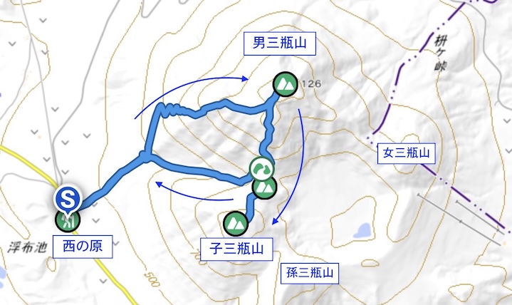 三瓶山：山陰旅行1日目。西の原から男三瓶山と子三瓶山へ。 - 二百名山