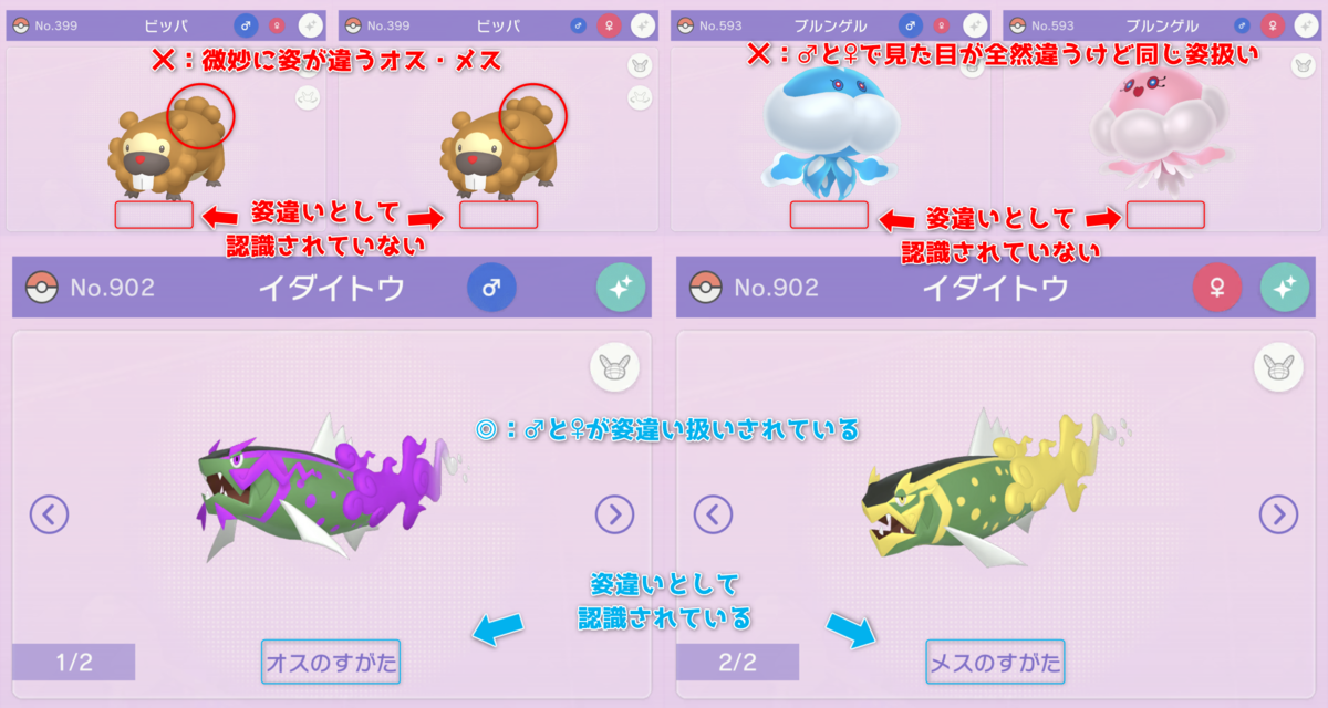 ポケモンホーム 色違い全国図鑑の進捗報告 1251 1306種類 机の上のおもちゃ箱