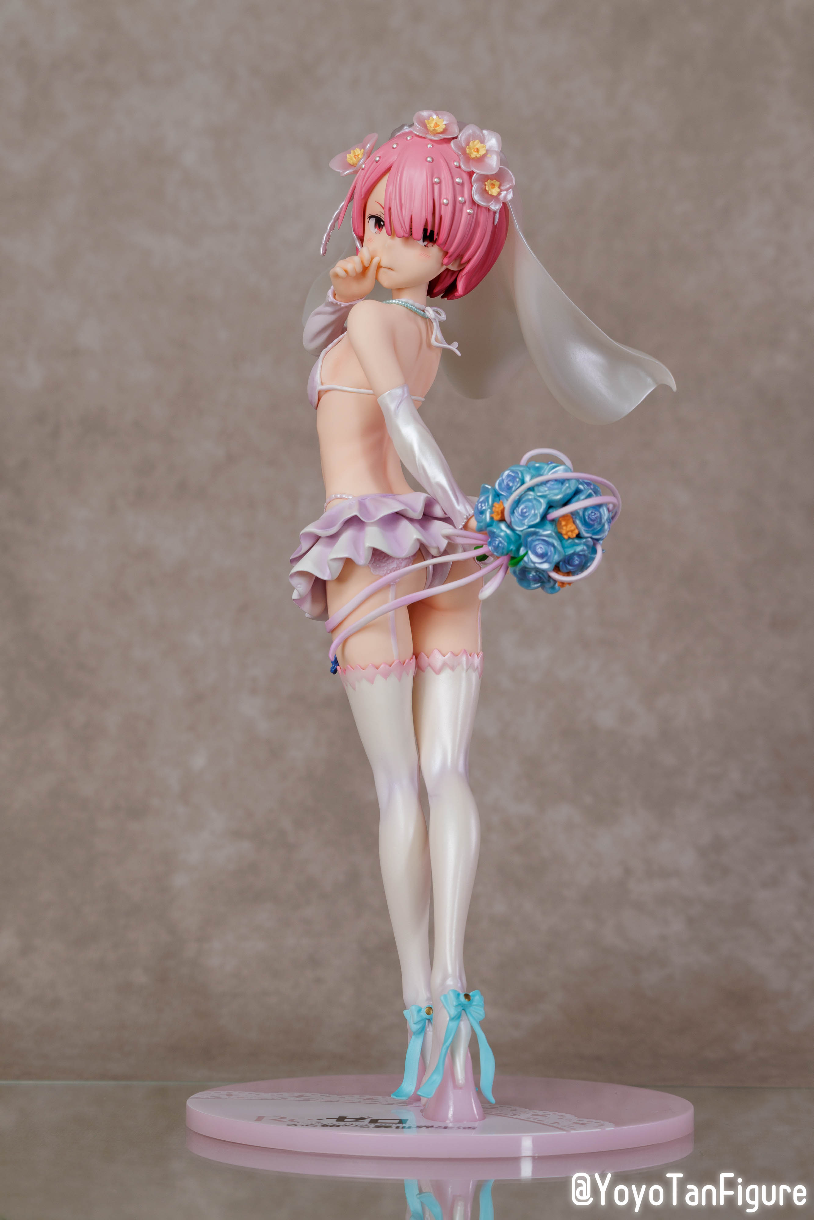 フィギュアお迎え リゼロ ラム ウェディングVer. 1/7スケール