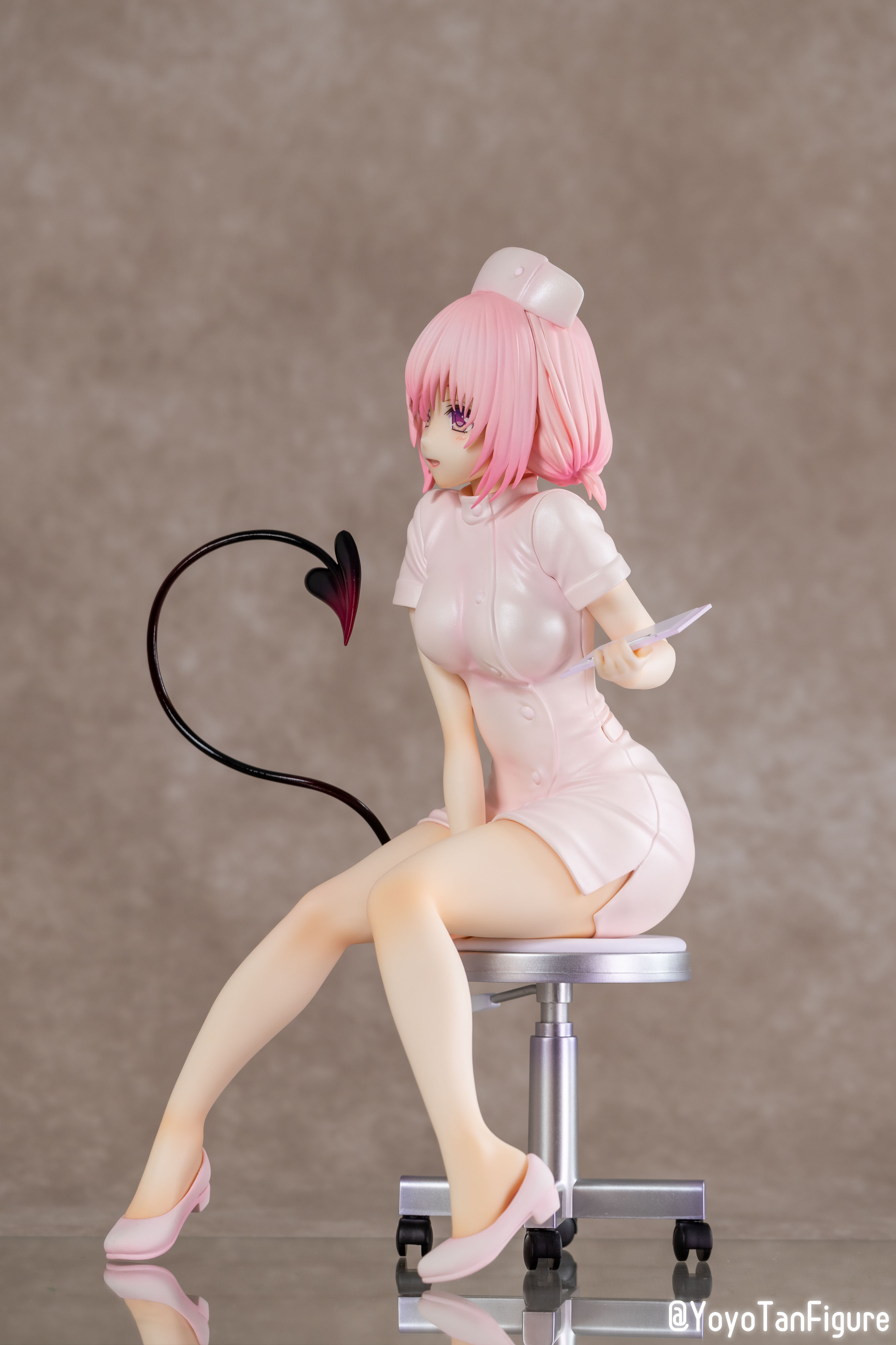 ToLoveる モモ　 ナースコス　フィギュア To LOVEる-とらぶる-ダークネス」モモのナース衣装フィギュアが登場!
