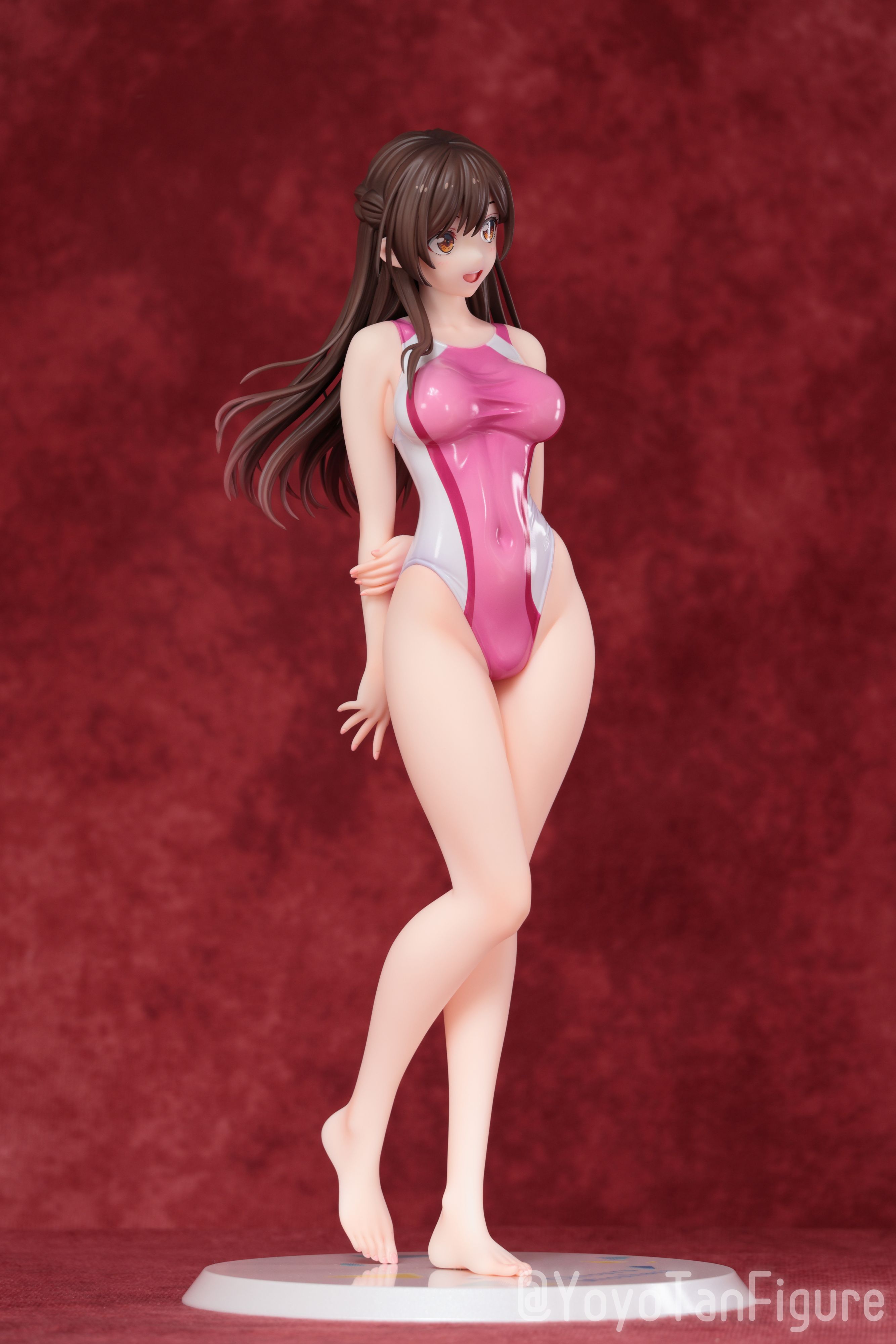フィギュアお迎え 彼女、お借りします 水原千鶴 競泳水着Ver. 1 フィギュアお迎え 彼女、お借りします 水原千鶴 競泳水着Ver. 1