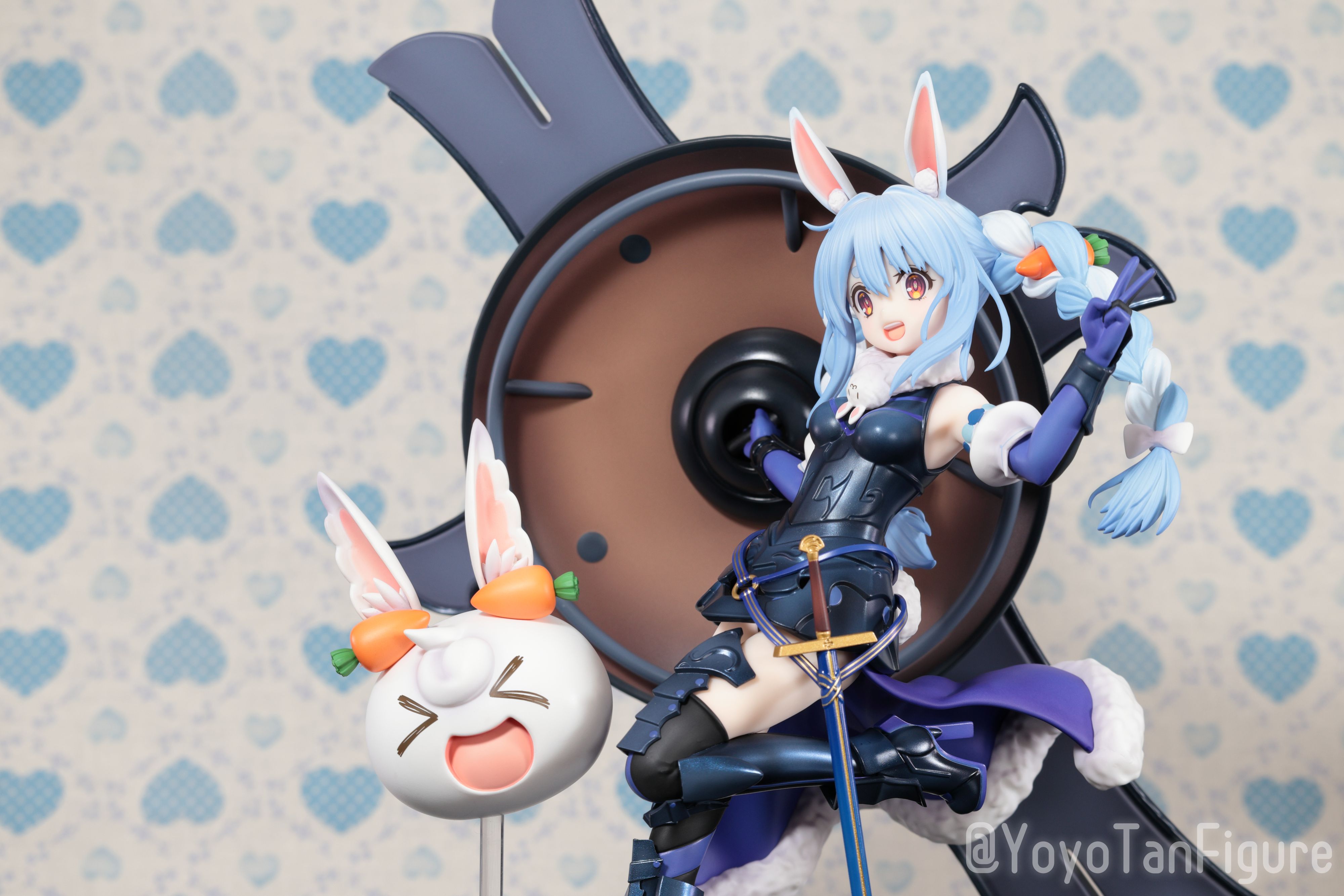 フィギュアお迎え ホロライブ FGO 兎田ぺこら×マシュ・キリエ
