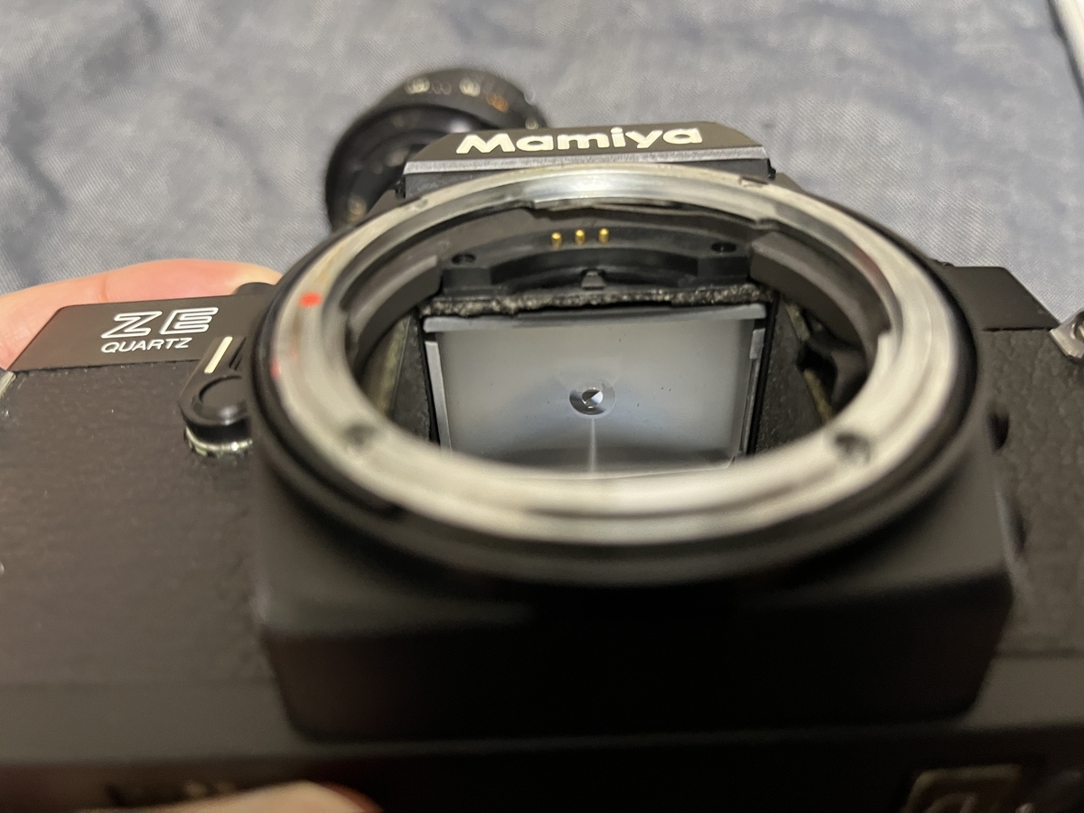 フィルムカメラ Mamiya ZEを買った - ゆうじの生活と趣味のブログ