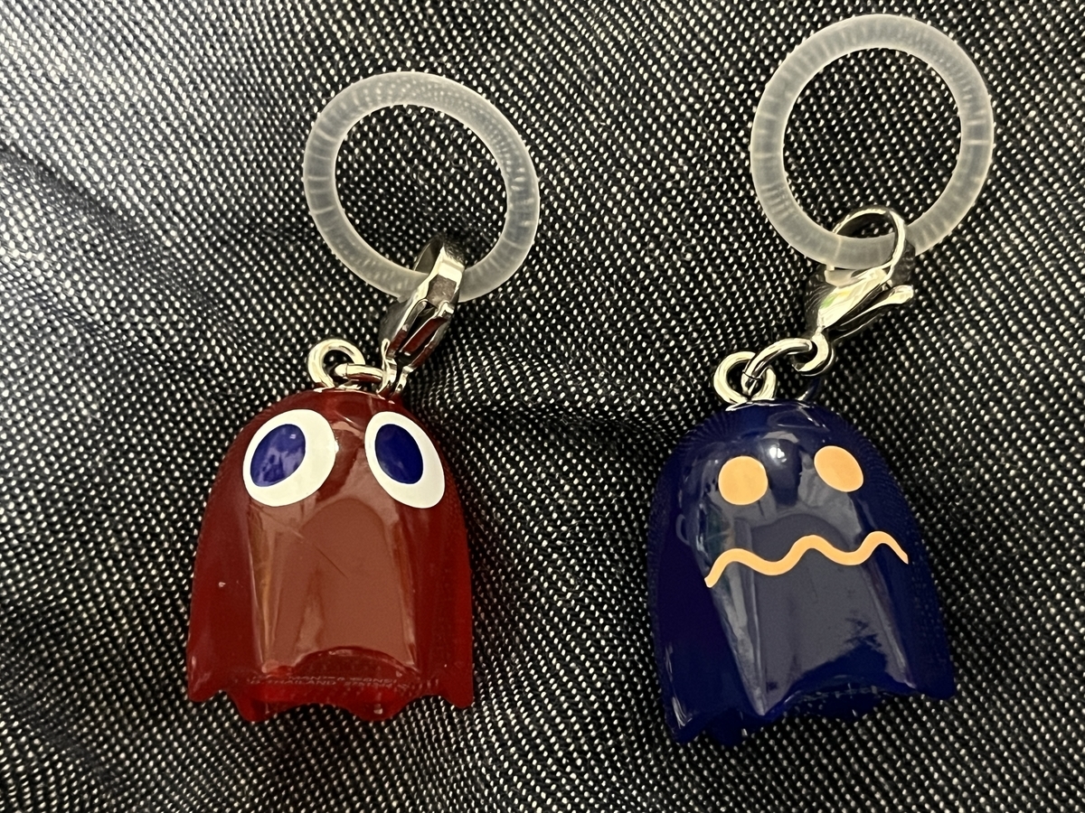 パックマン　めじるしアクセサリー　チャーム BANDAI（バンダイ） パックマン めじるしアクセサリー 全6種セット