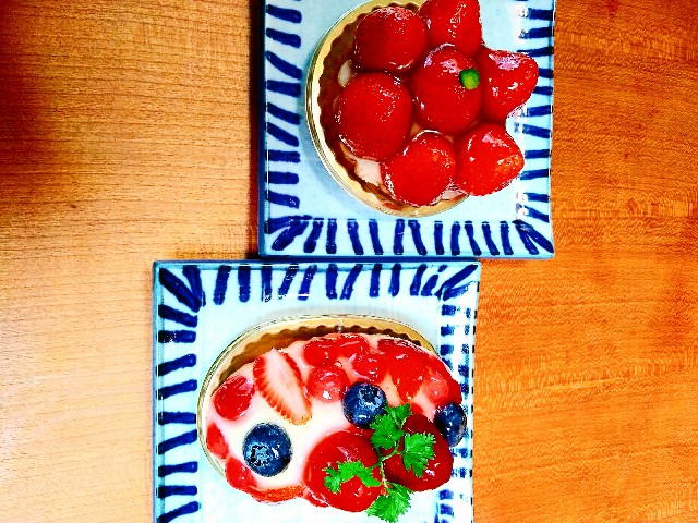 いちごのタルトを思わず購入