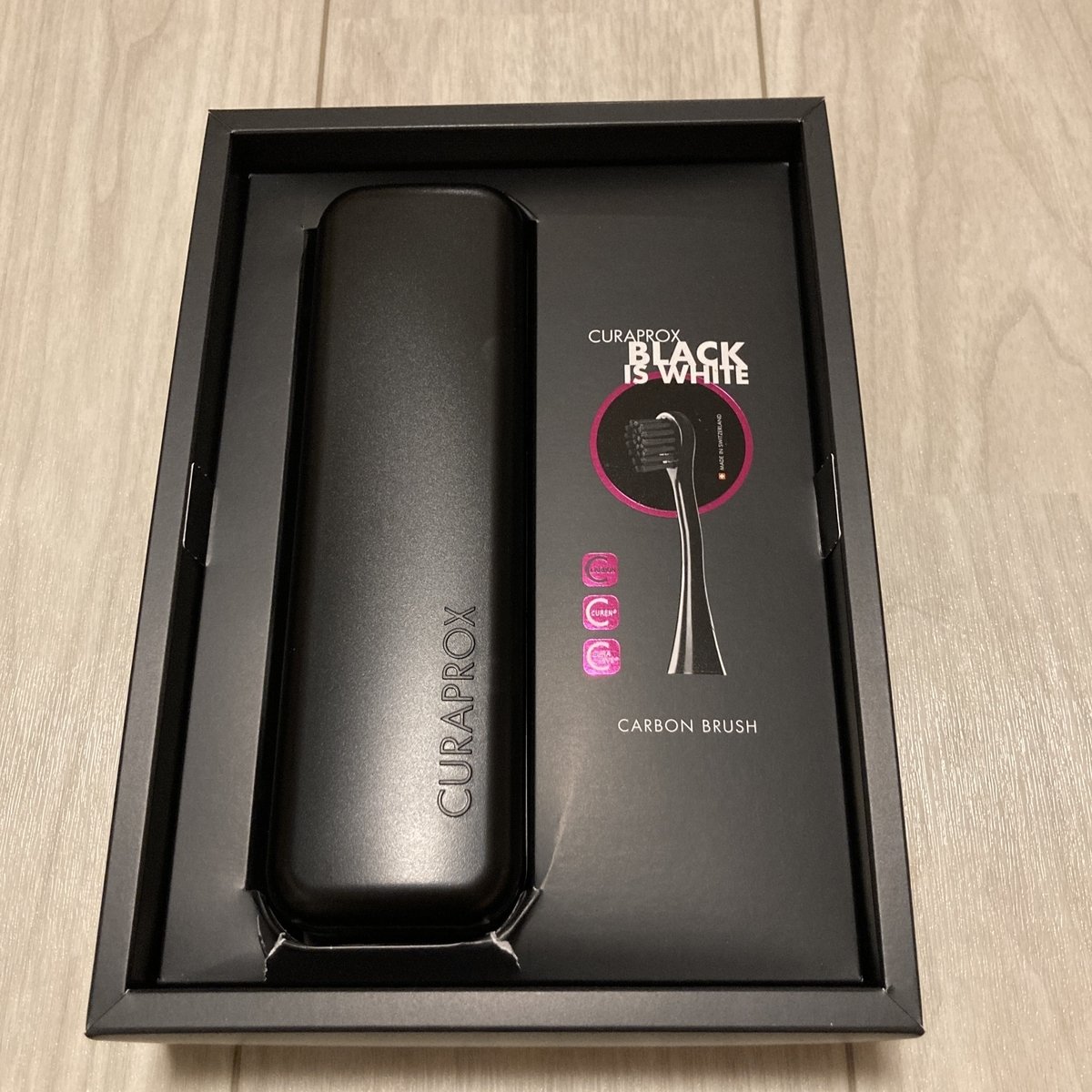 クラプロックス CURAPROX 電動歯ブラシ ブラックイズホワイト （Black is white） 歯ブラシ 歯医者 歯科 定期健診 歯列矯正 矯正