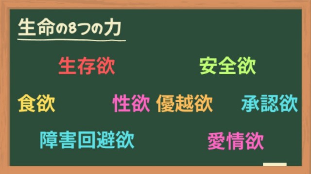 生命の8つの力