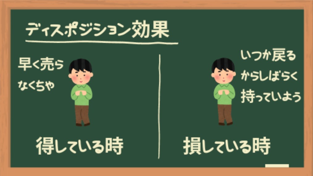 ディスポジション効果