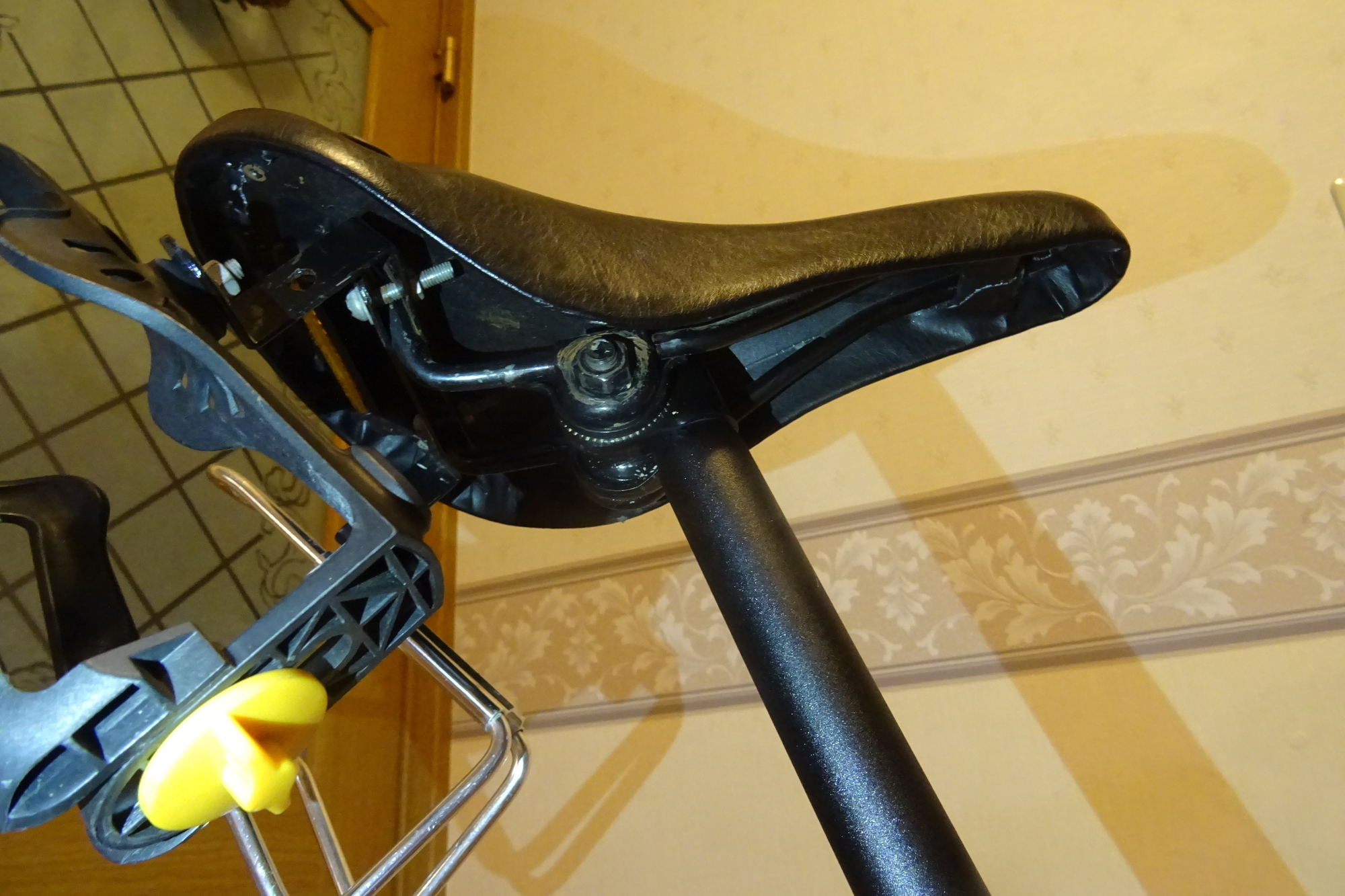 580円の激安450mmシートポストを購入して2980円ママチャリに装着して