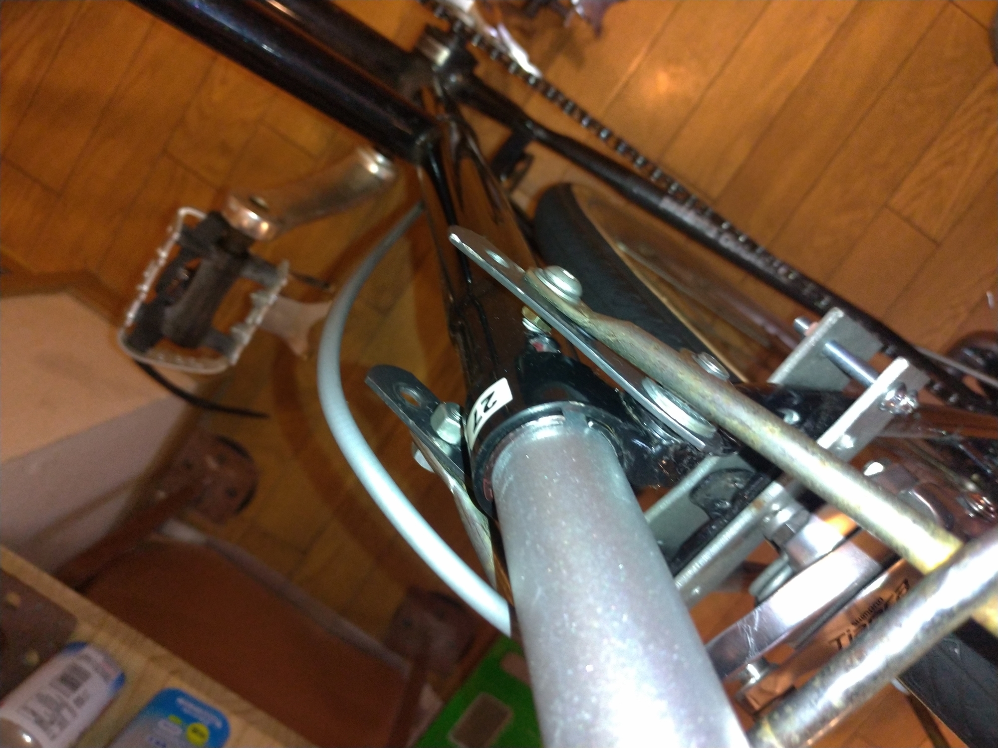 自転車 荷台 延長