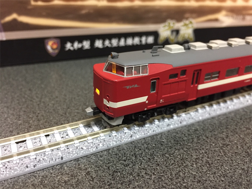 伝説？419系旧北陸色 - 相坂ノ桜