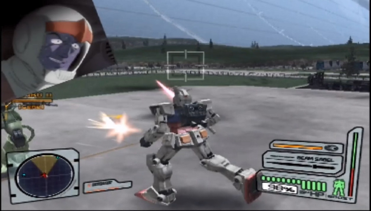 PS2 PlayStation2 SCPH-30000 機動戦士ガンダム一年戦争 ナムコが作っ