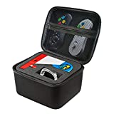 TZYD　Neogeo Mini用 収納ポーチ コントローラーx2収納可能 耐久性高 上質生地 防水防塵 傷止め 安全性高 190x138x218mm