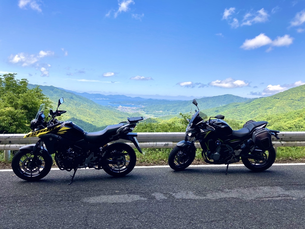 V-Strom250とZ650