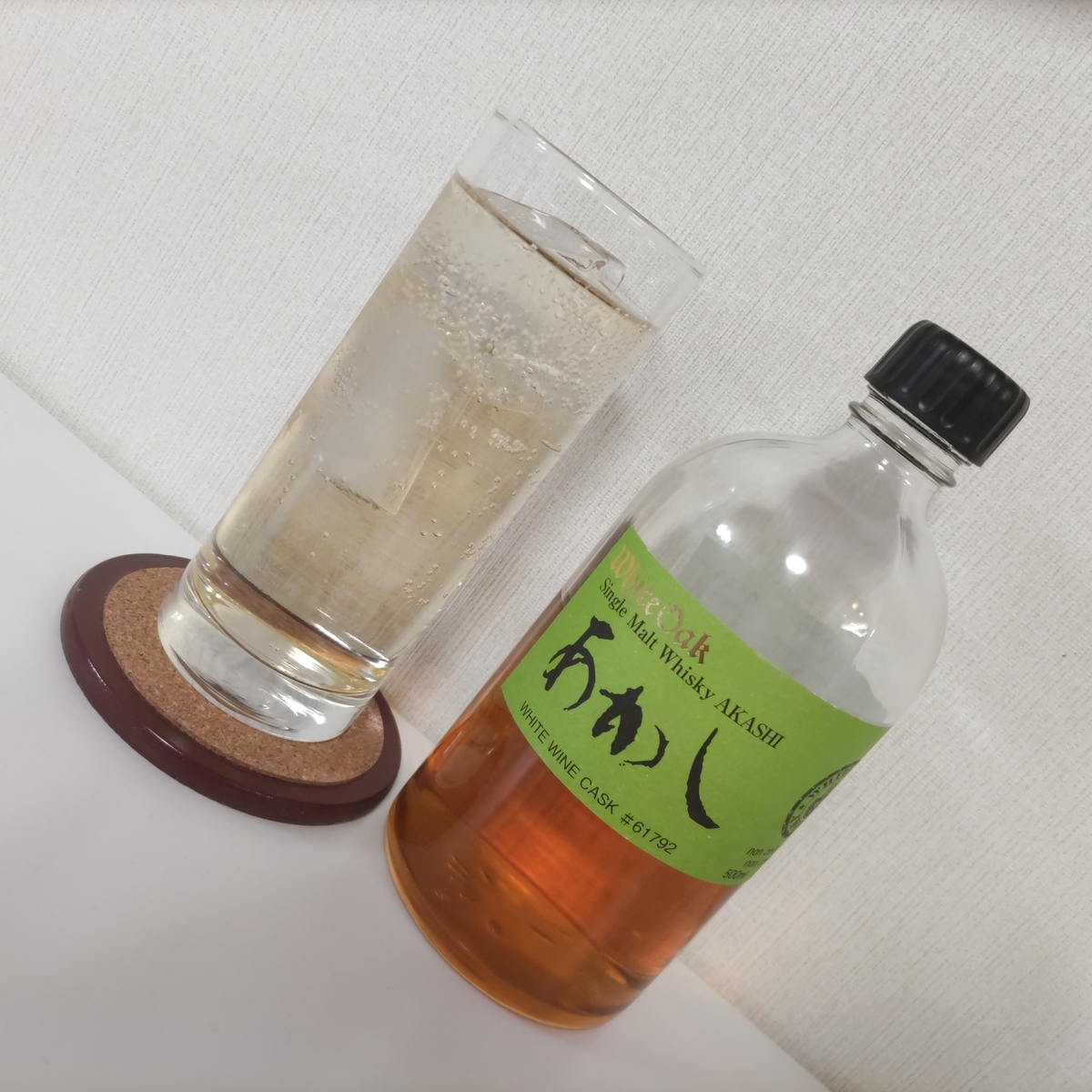 あかし　白ワインカスクフィニッシュ　箱付き未開封 シングルモルトあかし 白ワインカスクフィニッシュ - ZeekなGoe