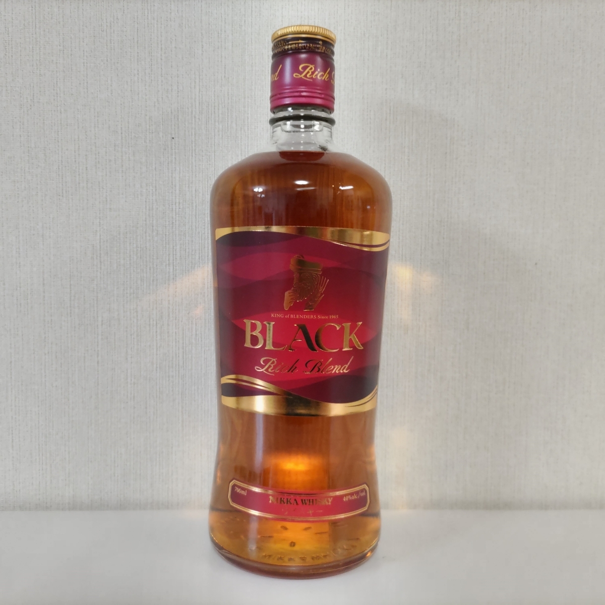 NIKKA リッチブレンド　ウイスキー 楽天市場】ブラックニッカ リッチブレンド 40度 箱なし 700ml
