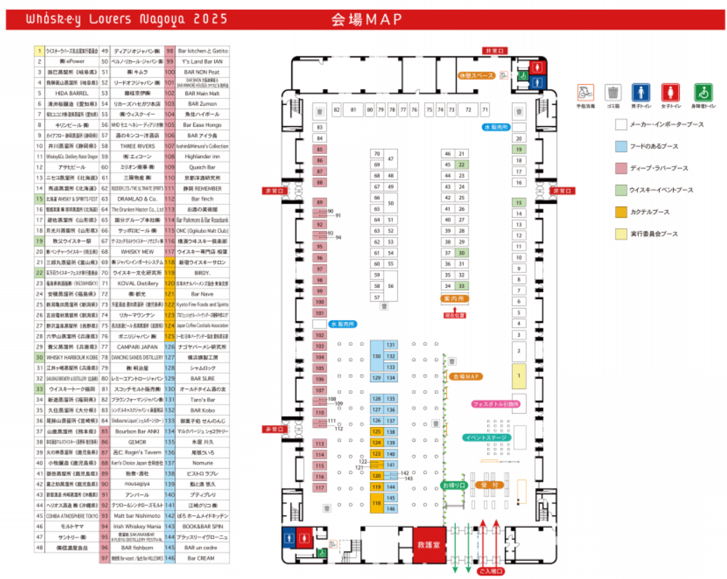 ウイスキーラバーズ名古屋2025 ～その①～ - ZeekなGoe のんべぇブログ